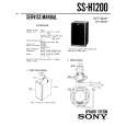 SONY SSH1200 Service Manual