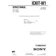 SONY ICKITW1 Service Manual