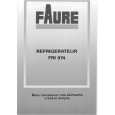FAURE FRI974W-4 Owner's Manual