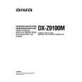AIWA DX-Z9100M Owner's Manual