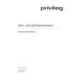 PRIVILEG 594.048-1 Owner's Manual