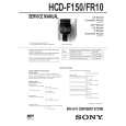 SONY HCDF150 Service Manual