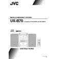 JVC UX-B70EB Owner's Manual