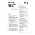 ROLAND MT-80S Owner's Manual