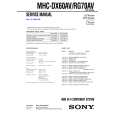 SONY MHCRG70AV Service Manual