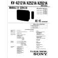 SONY KVA2121A Service Manual