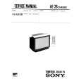 SONY KVA2543B Service Manual