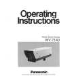 PANASONIC WV7140 Owner's Manual