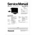 PANASONIC RQSX15 Service Manual