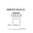 ORION TV-518 Service Manual