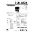 SONY HCDGR8 Service Manual