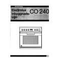 ELECTROLUX CO240 Owner's Manual
