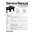 TECHNICS SX-PR307K Service Manual