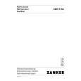 ZANKER ZKK0160 Owner's Manual