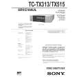 SONY TCTX313 Service Manual