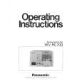 PANASONIC WVRC700 Owner's Manual