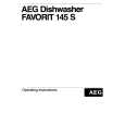 AEG Favorit 145 Owner's Manual