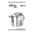 RICOH AFICIO 400 Owner's Manual