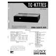 SONY TCK777ES Service Manual