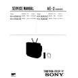 SONY KVH2921A Service Manual