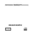MARANTZ CDR500 Owner's Manual