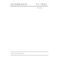 SCHNEIDER TV18S1 Service Manual