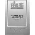 FAURE FRC280W Owner's Manual