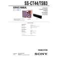 SONY SSTSB3 Service Manual