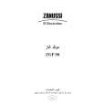 ZANUSSI ZGF98CXE Owner's Manual