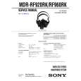 SONY MDRRF920RK Service Manual