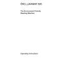 AEG Lavamat 605 w Owner's Manual