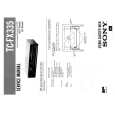 SONY TCFX335 Service Manual