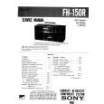 SONY FH-150R Service Manual