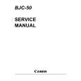CANON BJC50 Service Manual