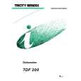 TRICITY BENDIX TDF200 Owner's Manual