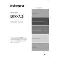 INTEGRA DTR7.3 Owner's Manual