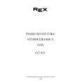 REX-ELECTROLUX CG631E Owner's Manual