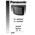 PANASONIC TX25XD60C Owner's Manual