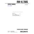 SONY RMVL700S Service Manual