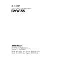 SONY BVW-55 Service Manual