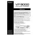 ROLAND VP-9000 Owner's Manual
