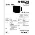 SONY KVM2520B Service Manual
