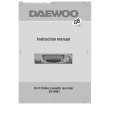 DAEWOO DV-K881 Owner's Manual