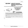 SHARP XVZ1A Service Manual