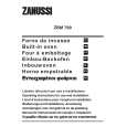 ZANUSSI ZBM799X Owner's Manual