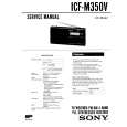 SONY ICF-M350V Service Manual