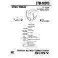 SONY CPD-100VS Owner's Manual