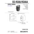 SONY SSRG66 Service Manual