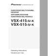PIONEER VSX-415-S Owner's Manual