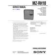 SONY MZRH10 Service Manual